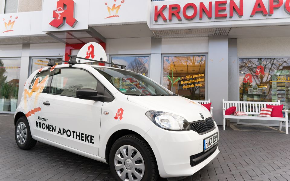 Lieferdienst der Ahlemer Kronen-Apotheke